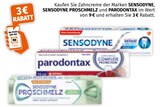 3€ Rabatt von Sensodyne, Sensodyne ProSchmelz und Parodontax im aktuellen Müller Prospekt