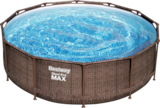 PISCINE TUBULAIRE STEEL PRO MAX - BESTWAY - Auchan Hypermarché à Saint-Chamond PISCINE TUBULAIRE STEEL PRO MAX - BESTWAY en promo chez Auchan Hypermarché Saint-Chamond à 159,00 €