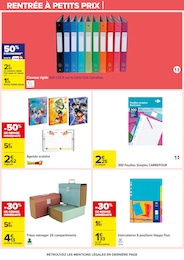 Offre Agenda Scolaire dans le catalogue Carrefour du moment à la page 74