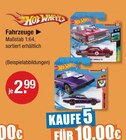 Fahrzeuge im V-Markt Prospekt Fahrzeuge von Hot Wheels im aktuellen V-Markt Prospekt für 2,99 €