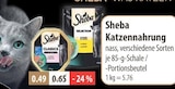 Katzennahrung im Angebot bei V-Markt in Kaufbeuren Katzennahrung Angebote von Sheba bei V-Markt Kaufbeuren für 0,49 €