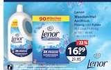 Waschmittel Aprilfrisch Flüssig im Angebot bei V-Markt in Augsburg Waschmittel Aprilfrisch Flüssig Angebote von Lenor bei V-Markt Augsburg für 16,99 €