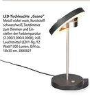 LED-Tischleuchte Guano im Segmüller Prospekt LED-Tischleuchte Guano von im aktuellen Segmüller Prospekt für
