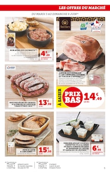 Promo Viande dans le catalogue U Express du moment à la page 5