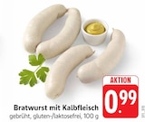 EDEKA - Bratwurst mit Kalbfleisch Angebot im Prospekt Bratwurst mit Kalbfleisch bei EDEKA im Prospekt "" für 0,99 €