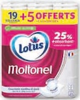 Papier Toilette Moltonel Lotus - LOTUS dans le catalogue Super U