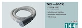 Tex-lock Orbit Textilschloss Angebote von tex—lock bei Zweiradcenter Markgraf & Linn GmbH Bochum für 144,95 €