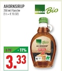 AHORNSIRUP im Angebot bei Marktkauf in Menden AHORNSIRUP Angebote von EDEKA Bio bei Marktkauf Menden für 3,33 €