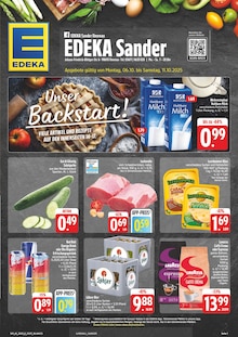 Aktueller EDEKA Prospekt "Wir lieben Lebensmittel!" Seite 1 von 28 Seiten für Langewiesen