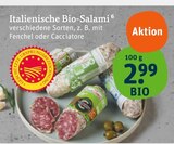 Italienische Bio-Salami im Angebot bei tegut in Bensheim Italienische Bio-Salami Angebote bei tegut Bensheim für 2,99 €