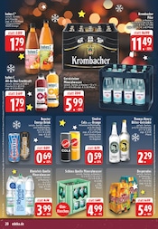 Krombacher im EDEKA Prospekt in Lünen Aktueller EDEKA Prospekt mit Krombacher, "Aktuelle Angebote", Seite 20