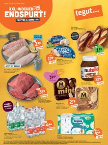 Nutella im aktuellen tegut Prospekt (Landshut) Nutella im tegut Prospekt "tegut… gute Lebensmittel" mit 25 Seiten (Landshut)