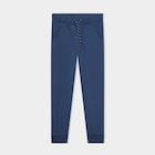 Pantalon de jogging molleton bleu foncé garçon en promo chez La Halle Pantalon de jogging molleton bleu foncé garçon dans le catalogue La Halle