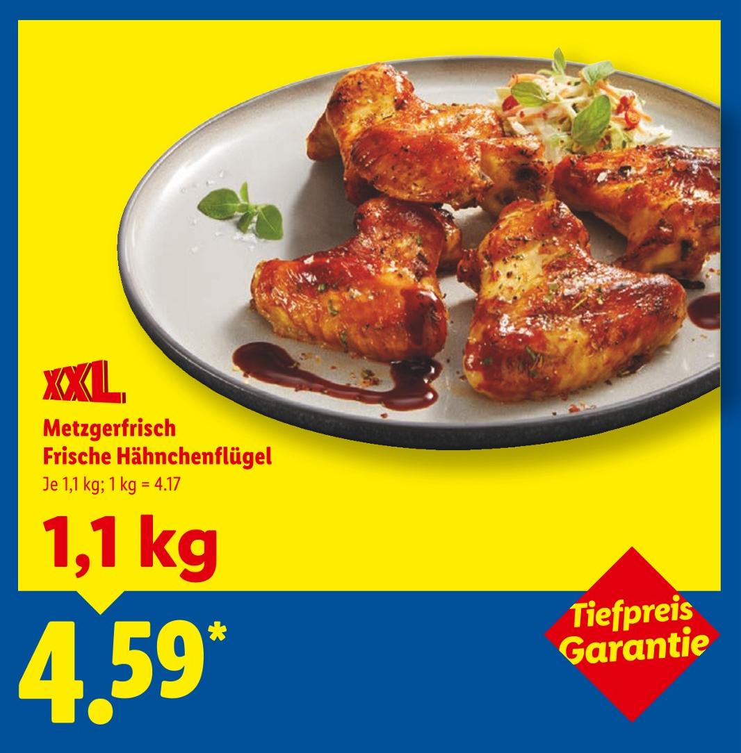 Metzgerfrisch Frische Hähnchenflügel