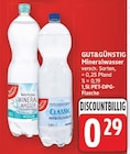 Mineralwasser Medium von Gut&Günstig im aktuellen E center Prospekt