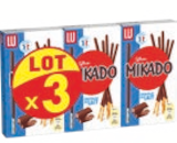 Biscuit nappé de chocolat au lait - Mikado en promo chez Supeco Biscuit nappé de chocolat au lait - Mikado dans le catalogue Supeco