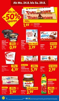 Nutella im aktuellen Lidl Prospekt (Schweinfurt) Nutella im Lidl Prospekt "LIDL LOHNT SICH" mit 71 Seiten (Schweinfurt)