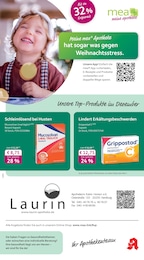 mea - meine apotheke Prospekt für Hamburg: "Unsere Dezember-Angebote", 4 Seiten, 01.12.2025 - 31.12.2025