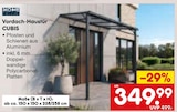 Netto Marken-Discount - Vordach-Haustür CUBIS Angebot im Prospekt Vordach-Haustür CUBIS bei Netto Marken-Discount im Prospekt "" für 349,99 €