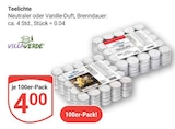 GLOBUS Gensingen - Teelichte Angebot im Prospekt Teelichte bei GLOBUS im Gensingen Prospekt für 4,00 €