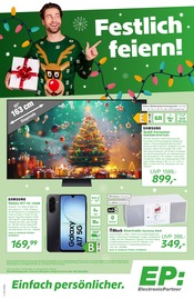 EP: Prospekt der aktuellen Woche mit 12 Seiten Aktueller Elektromärkte Prospekt von EP:, Festlich feiern!, gültig von 28.11.2025 bis 13.12.2025