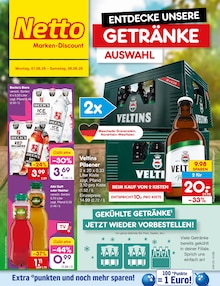 Saft im Netto Marken-Discount Prospekt "Aktuelle Angebote" mit 68 Seiten (Duisburg)