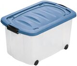 Boîte de rangement sous lit à roulettes en promo à 8,99 € chez Lidl Boîte de rangement sous lit à roulettes dans le catalogue Lidl