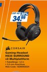 Gaming-Headset HS35 SURROUND v2-Multiplattform im Angebot bei expert in Gera Gaming-Headset HS35 SURROUND v2-Multiplattform Angebote von Corsair bei expert Gera für 34,99 €