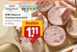 Frischwurstaufschnitt Angebote von REWE Regional bei REWE Velbert für 1,11 €