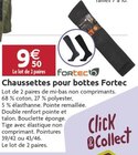 Chaussettes pour bottes Fortec - Fortec en promo chez LaMaison.fr Tours à 9,50 €