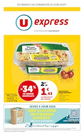 Catalogue Supermarchés U Express en cours à Cuers et alentours, "U Express", 16 pages, 03/06/2025 - 15/06/2025