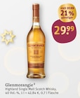 Highland Single Malt Scotch Whisky Angebote von Glenmorangie bei tegut Ludwigsburg für 29,99 €