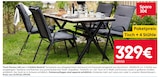 Tisch Florens 140 cm + 4 Stühle Madrid Angebote bei Rusta Frechen für 329,00 €