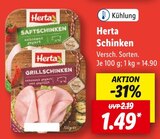 Schinken Angebote von Herta bei Lidl Schwäbisch Hall für 1,49 €