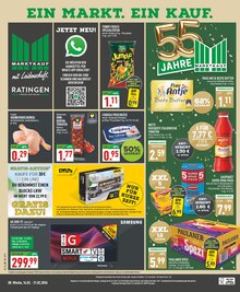 Fernseher im aktuellen Marktkauf Prospekt (Ratingen) Fernseher im Marktkauf Prospekt "Aktuelle Angebote" mit 24 Seiten (Ratingen)