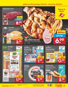 Biofleisch im Netto Marken-Discount Prospekt "Aktuelle Angebote" mit 55 Seiten (Paderborn)