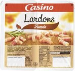 Lardons Fumés - CASINO en promo chez Casino Supermarchés Aulnay-sous-Bois à 1,67 €
