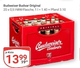 Original Angebote von Budweiser Budvar bei GLOBUS Siegen für 13,99 €