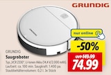 Saugroboter Angebote von GRUNDIG bei Lidl Hannover für 74,99 €