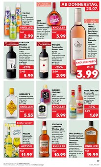 Jack Daniels im aktuellen Kaufland Prospekt (Freiberg) Jack Daniels im Kaufland Prospekt "Hier bin ich richtig" mit 65 Seiten (Freiberg)
