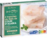 4 tranches de filet de colin d'alaska msc - PICARD en promo chez Picard Évry à 5,30 €