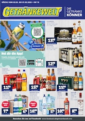 Aktueller Getränkewelt Prospekt mit Warsteiner, "DIE GETRÄNKEKÖNNER", Seite 1