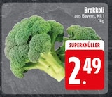 Brokkoli im EDEKA Prospekt Brokkoli im aktuellen EDEKA Prospekt für 2,49 €