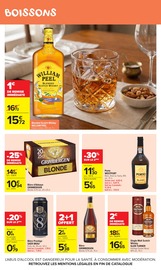 Promos Whisky dans le catalogue "Carrefour market" de Carrefour Market Whisky en promo dans le catalogue Carrefour Market à la page 43