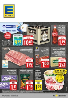 EDEKA Prospekt der Woche "Aktuelle Angebote" Seite 1, 30.06.2025 bis 05.07.2025 für Essen Aktueller EDEKA Prospekt "Aktuelle Angebote" Seite 1 von 24 Seiten für Essen