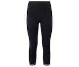 3/4-Leggings mit Spitzenborte, schwarz im aktuellen Tchibo im Supermarkt Prospekt