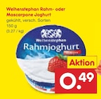 Rahmjoghurt bei Netto Marken-Discount im Prospekt "" für 0,49 €
