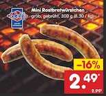 Aktuelle Bratwurst Angebote bei Netto Marken-Discount in Jena Aktuelles Mini Rostbratwürstchen Angebot bei Netto Marken-Discount in Jena ab 2,49 €