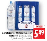Mineralwasser Naturell im Angebot bei E center in St. Ingbert Mineralwasser Naturell Angebote von Gerolsteiner bei E center St. Ingbert für 5,49 €