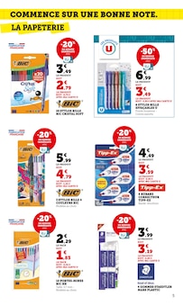 Promo Cahier dans le catalogue Super U du moment à la page 5